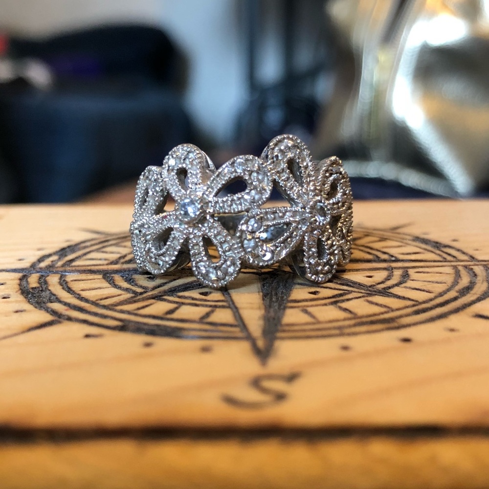 Flower Cutout Ring